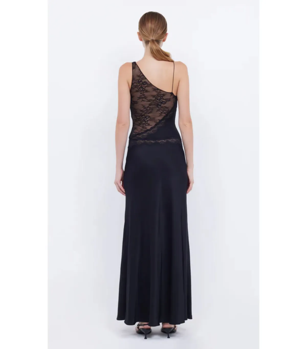 Bec & Bridge Abrielle Lace Maxi Dress Black Size AU 6 - Image 2
