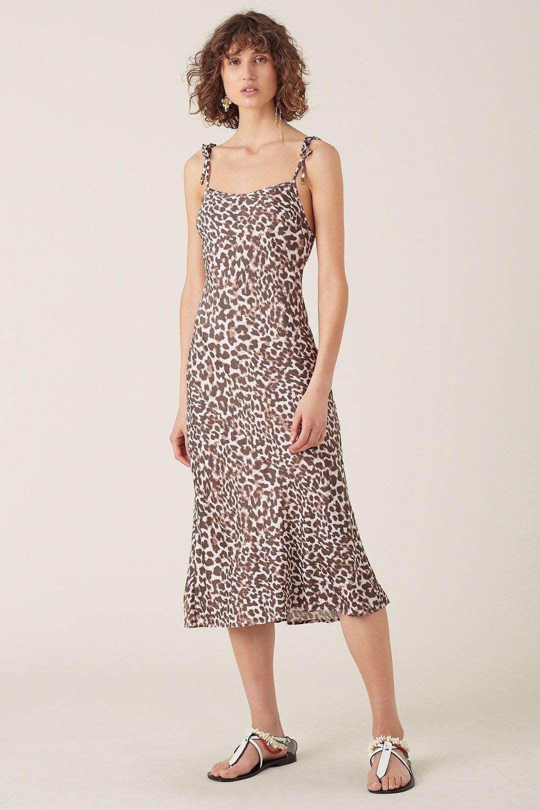 Tigerlily Onari Maxi Dress Leopard Print Size 14 for rent on The Volte - main image