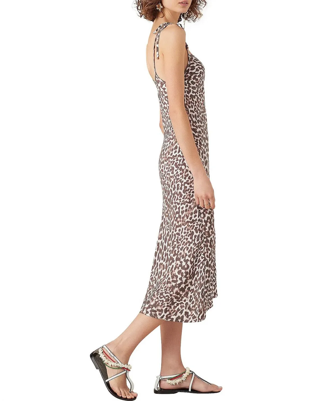 Tigerlily Onari Maxi Dress Leopard Print Size 14 - Image 4