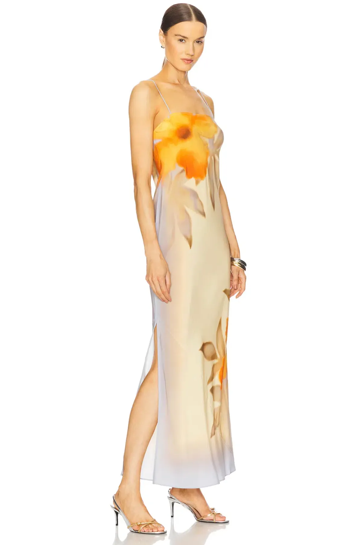 SIR The Label - Serene Slip Maxi Dress in Sequoia Floral Size 0 / AU 6 - Image 2