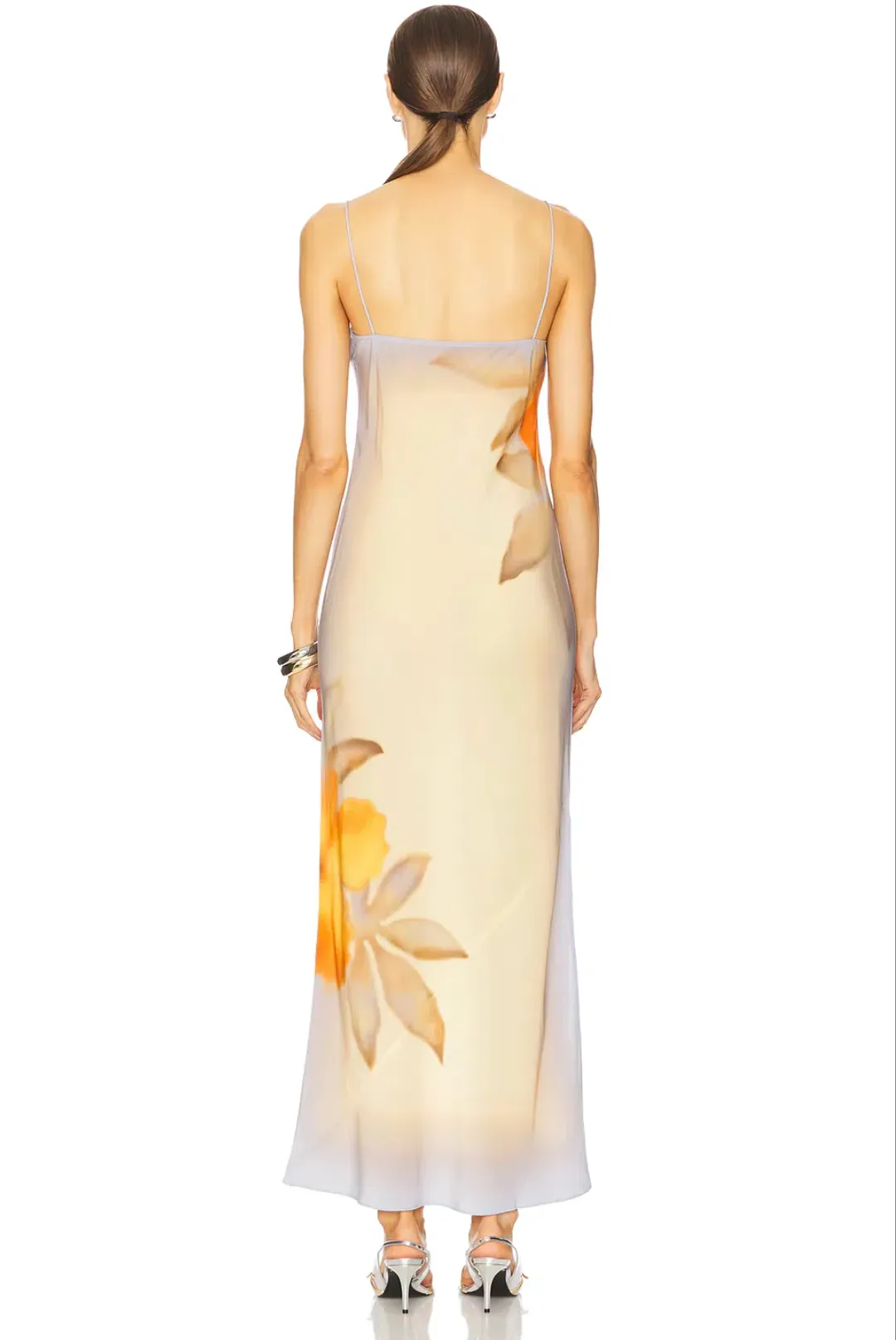 SIR The Label - Serene Slip Maxi Dress in Sequoia Floral Size 0 / AU 6 for rent on The Volte - main image