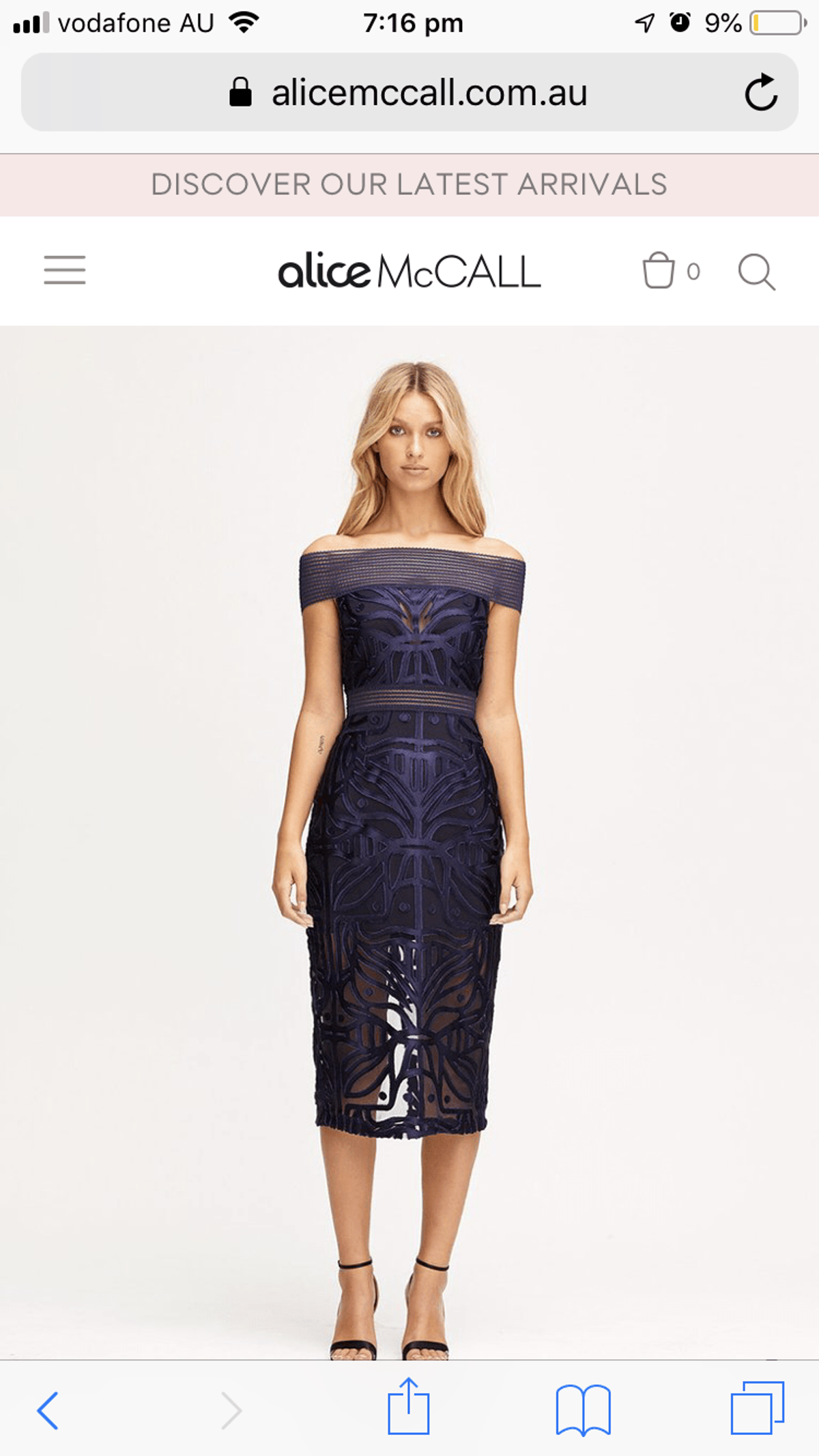 Alice McCall - LUNAR ECLIPSE MIDI DRESS - Image 1