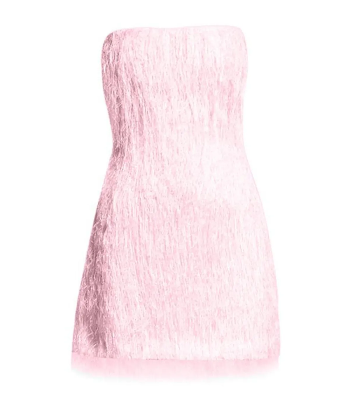 Rachel Gilbert Rollo Mini Dress Pink Size AU 10 - Image 2