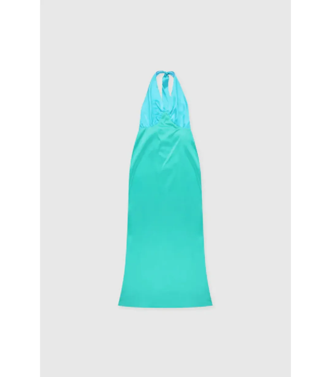 The Wolf Gang Oahu Slip Dress In Aquamarine Size AU 6 for rent on The Volte - main image