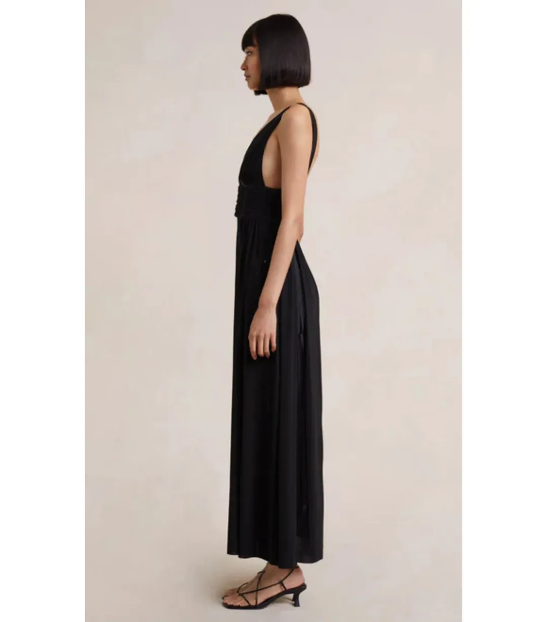 Bec & Bridge Gwen Maxi Dress in Black Size AU 10 for rent on The Volte - main image