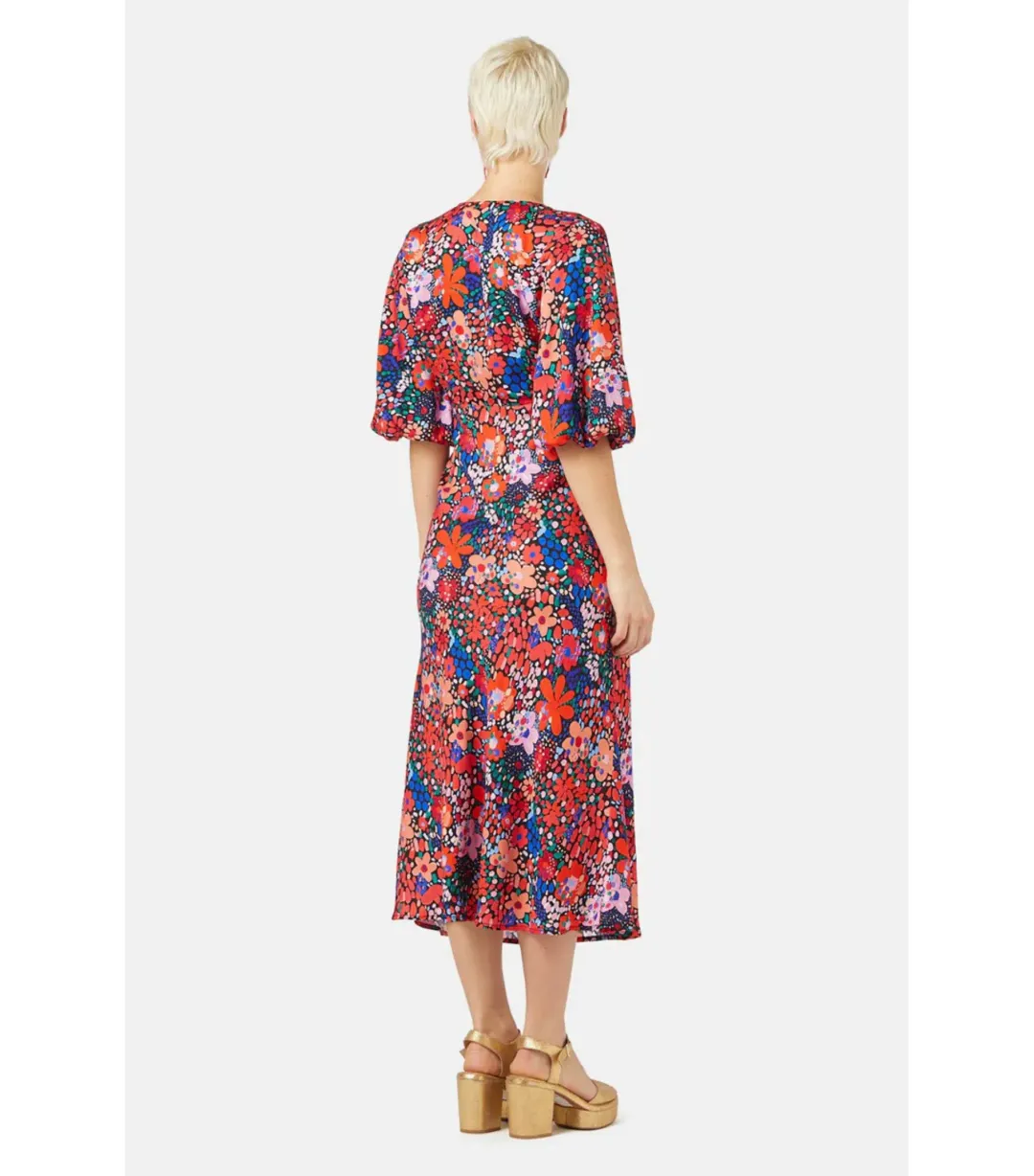 Gorman Petal Dance Party Dress Print Size AU 12 for rent on The Volte - main image