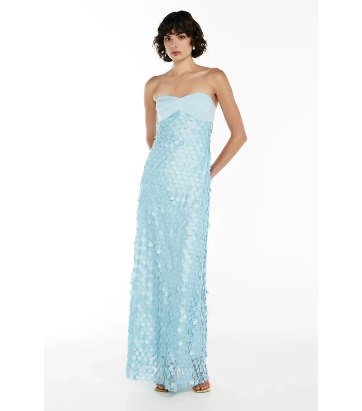 Manning Cartell Supreme Extreme Balconette Dress in Aqua Spritz Size AU 6 - Image 1