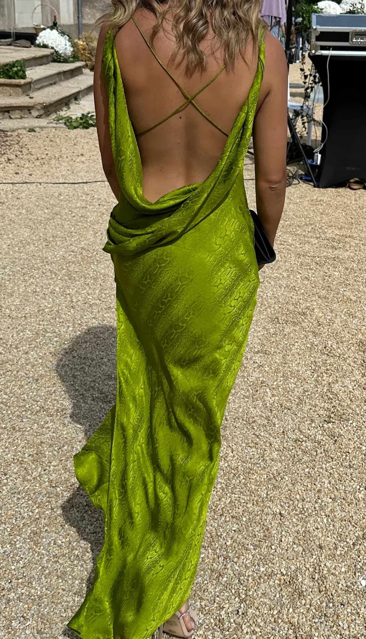 Rat & Boa Navarra Dress Lime Size 8 - Image 5