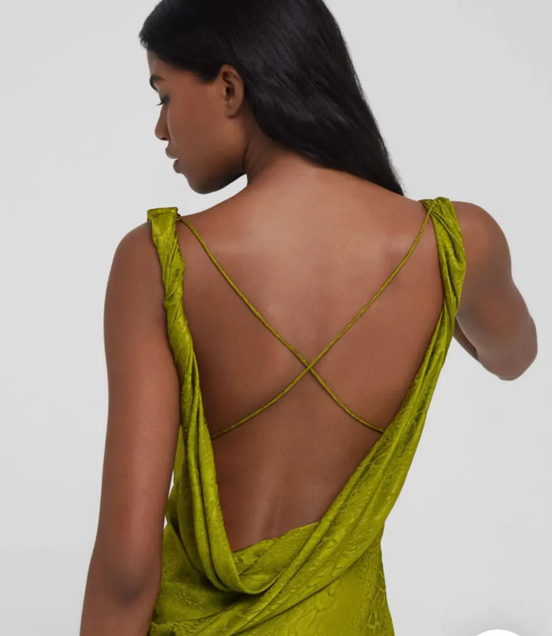 Rat & Boa Navarra Dress Lime Size 8 for rent on The Volte - main image