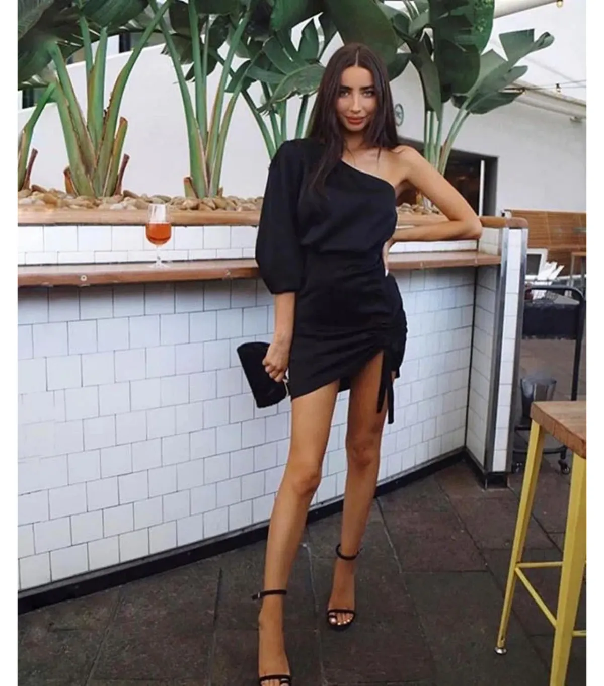 Kookai Vangeline Dress in Black Size 38 / AU 10 - Image 1