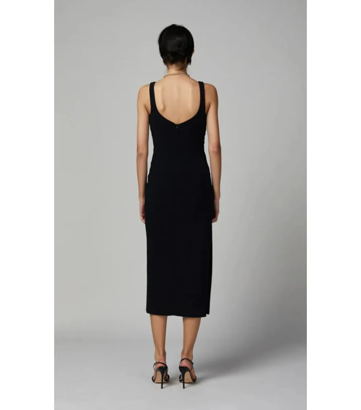 Bec & Bridge Joelle Midi Dress in Black Size AU 10  - Image 3