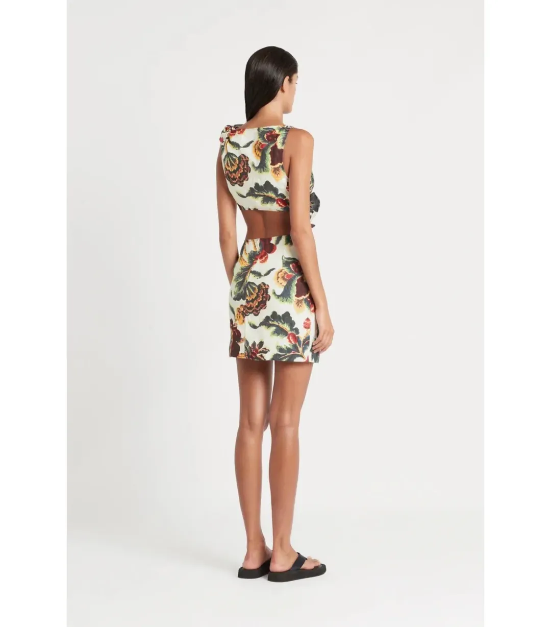 Sir The Label Ambroise Mini Dress in Floral Size 2 / AU 10 for rent on The Volte - main image