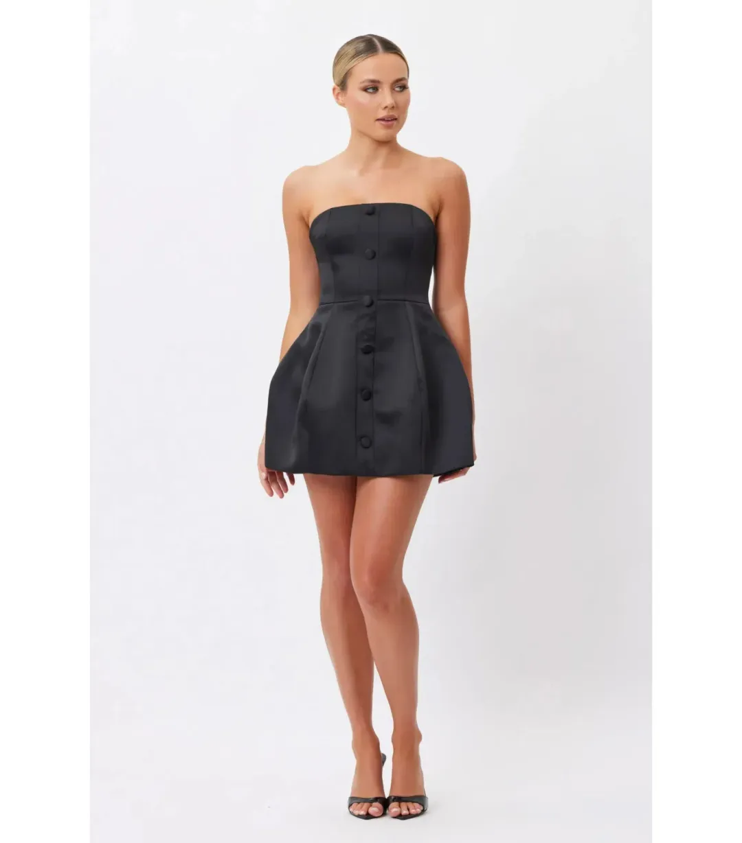 Bianca & Bridgett Elysse Mini Dress in Black Size M / AU 10 for rent on The Volte - main image