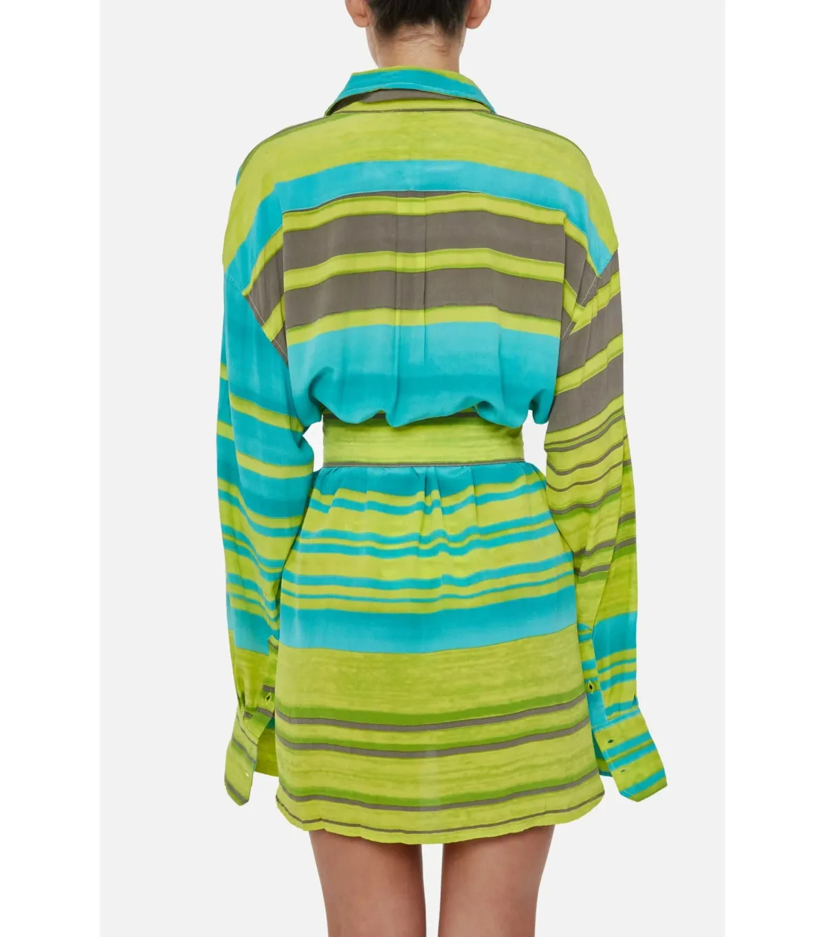 Bamba Swim Titan Shirt Dress in Reef Size S / AU 8 - Image 5