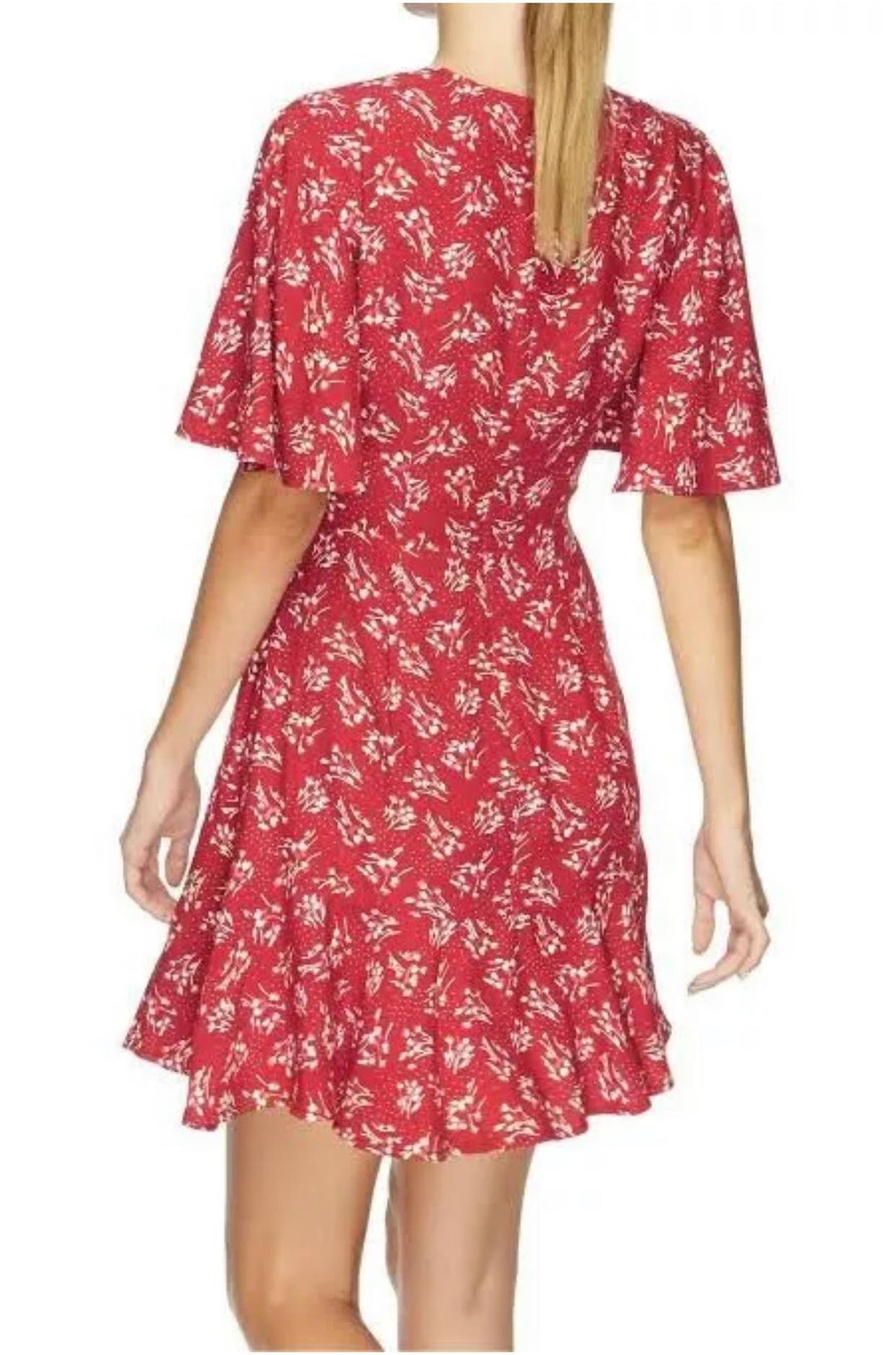 Lover the Label Mimosa Mini Dress Red Size 12 for rent on The Volte - main image