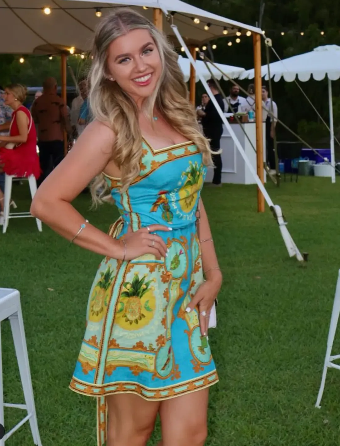 Alemais La Musica Mini Dress Exclusive Multi Size AU 8 for rent on The Volte - main image