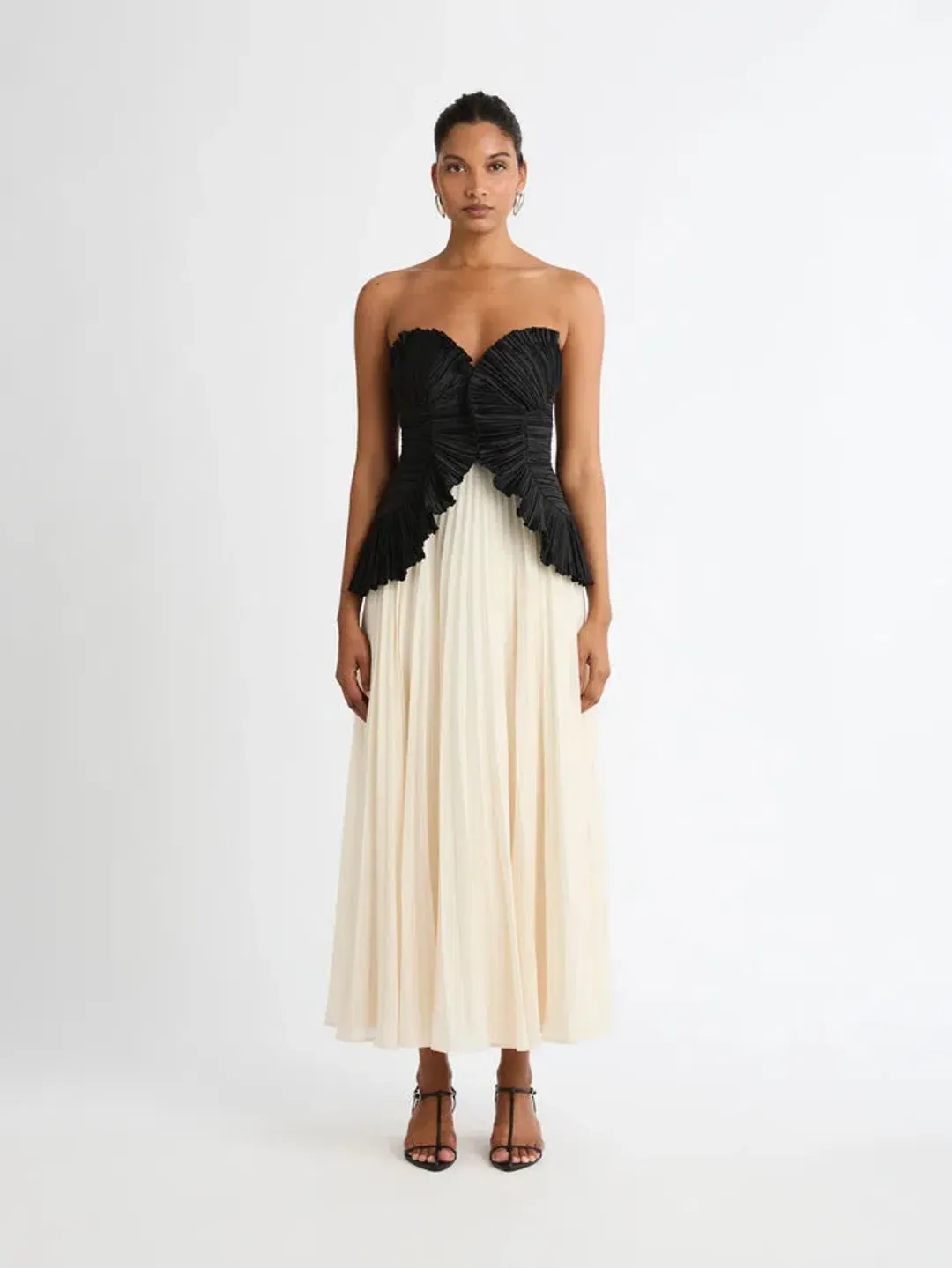 Sheike Soraya Dress Black/Cream  Size 12  for rent on The Volte - main image