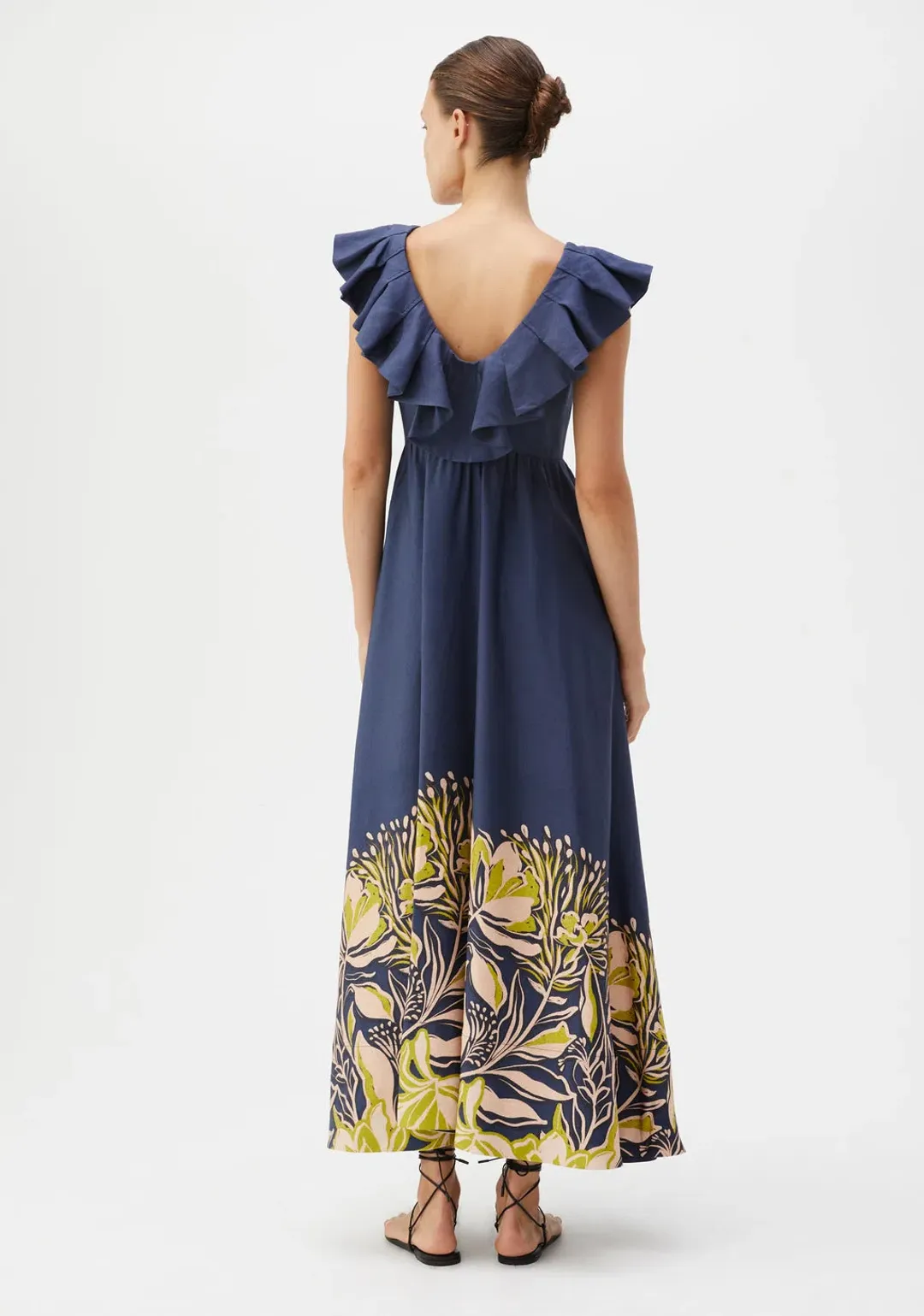 Morrison Valencia Maxi Dress Print Size 0/ AU 6 for rent on The Volte - main image