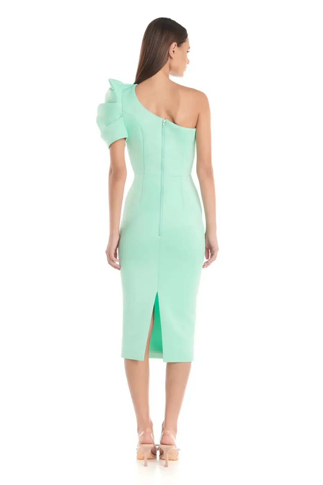 Eliya The Label Suzie Midi Dress Mint Green Size 10 for rent on The Volte - main image