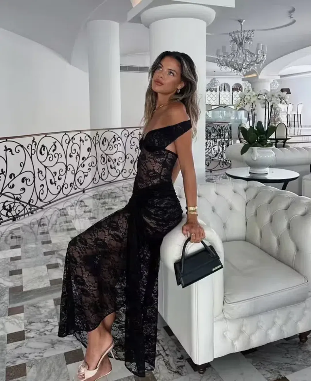 Natalie Rolt Aubrey Dress Black Size 2 / AU 10 for rent on The Volte - main image