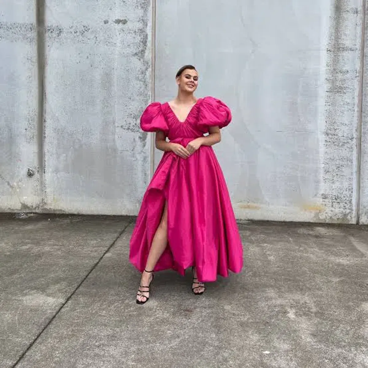 Aje Manifestation Gown Fuchsia Size 14 - Image 8