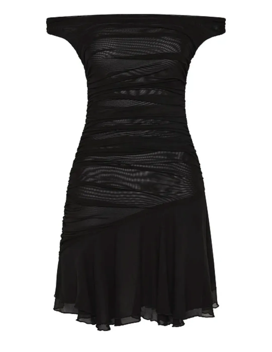Isabelle Quinn Meghan Mini Dress Black Size 8  for rent on The Volte - main image