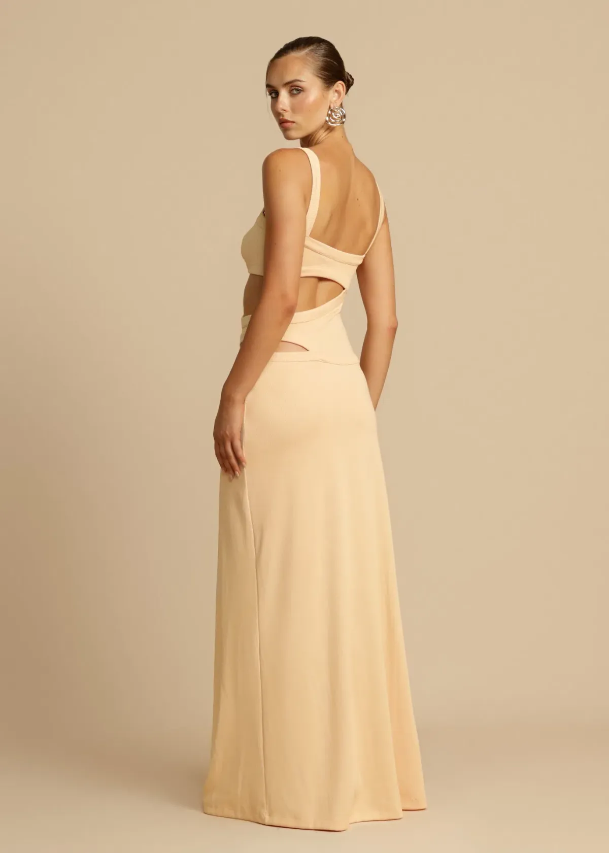 Arcina Ori Jetta Dress in Butter Size 6 - Image 3