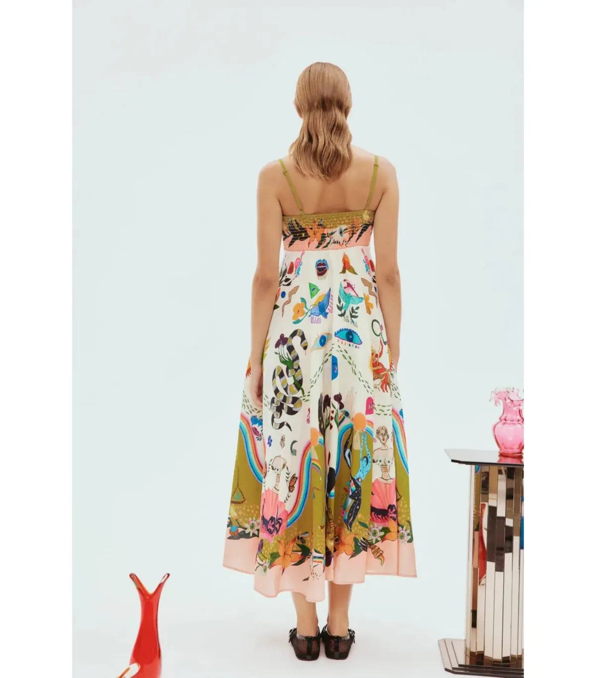 Alemais Evergreen Sundress Multi Size AU 10  - Image 5