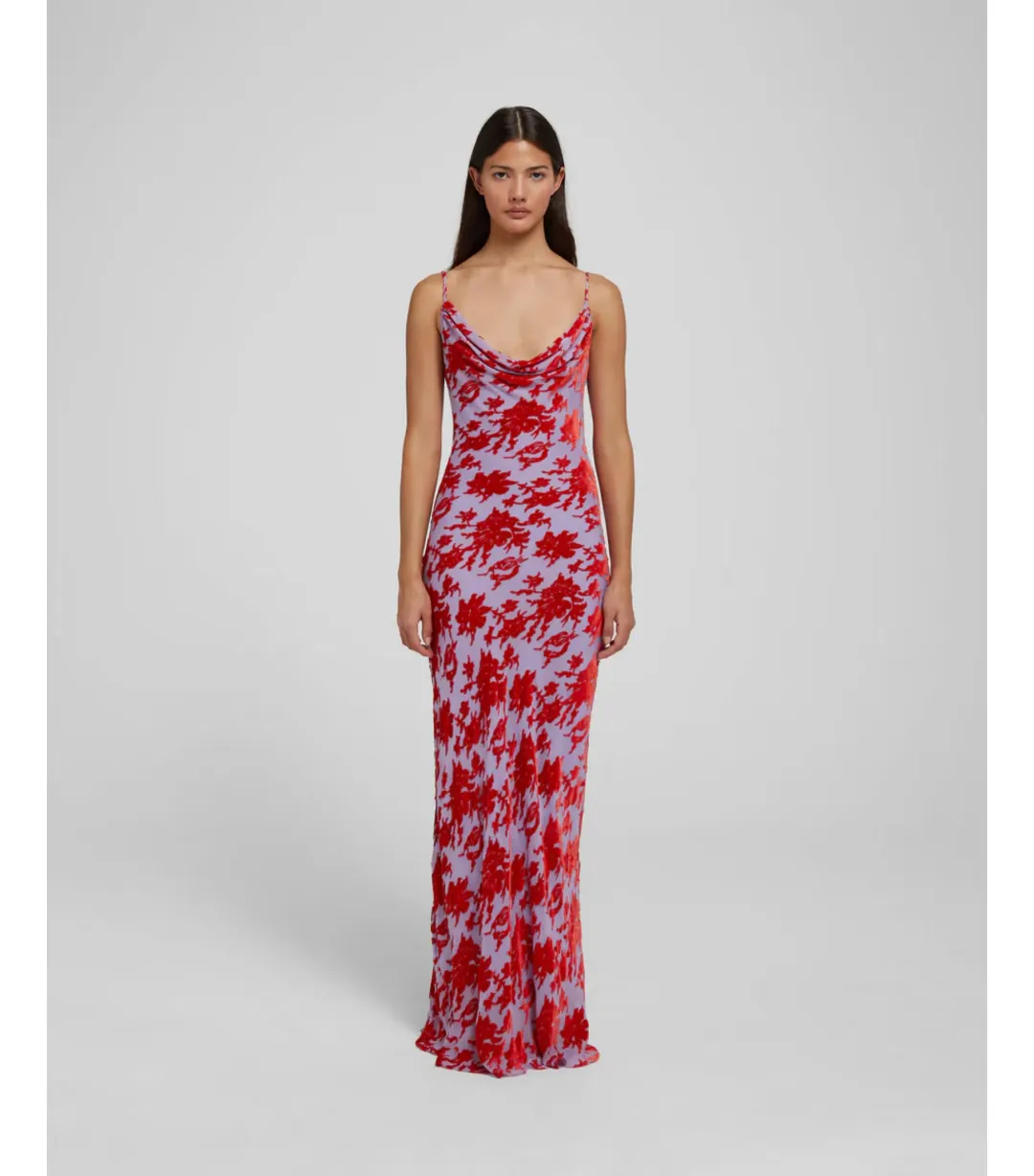Rat & Boa Athena Maxi Dress Size in Red Small / AU 8 for rent on The Volte - main image