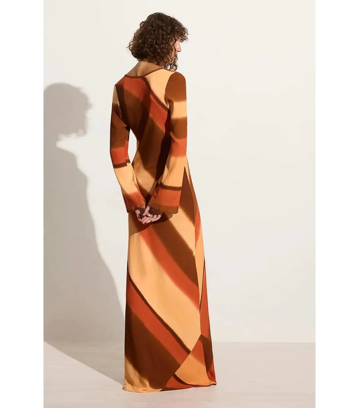 Faithfull the Brand Da Costa Maxi Dress Venezia Tie Dye Size AU 6 - Image 3