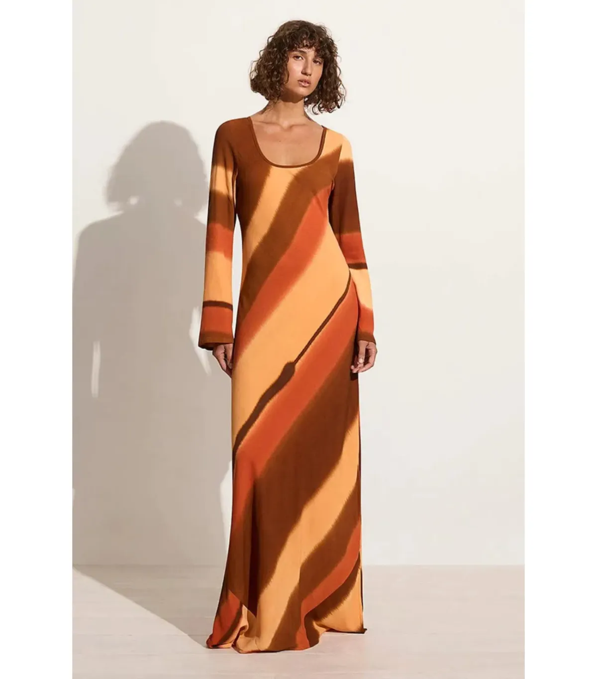 Faithfull the Brand Da Costa Maxi Dress Venezia Tie Dye Size AU 6 - Image 1