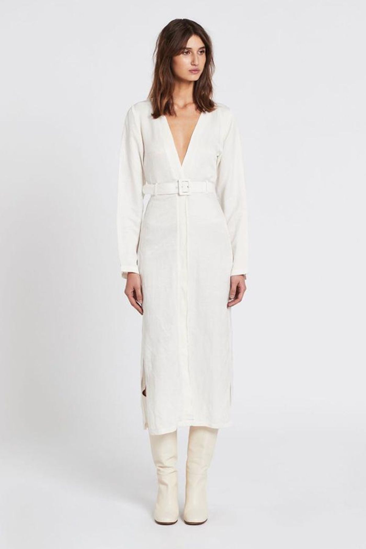 Sir The Label Emmanuel Midi Dress White | AU 10 - Image 2