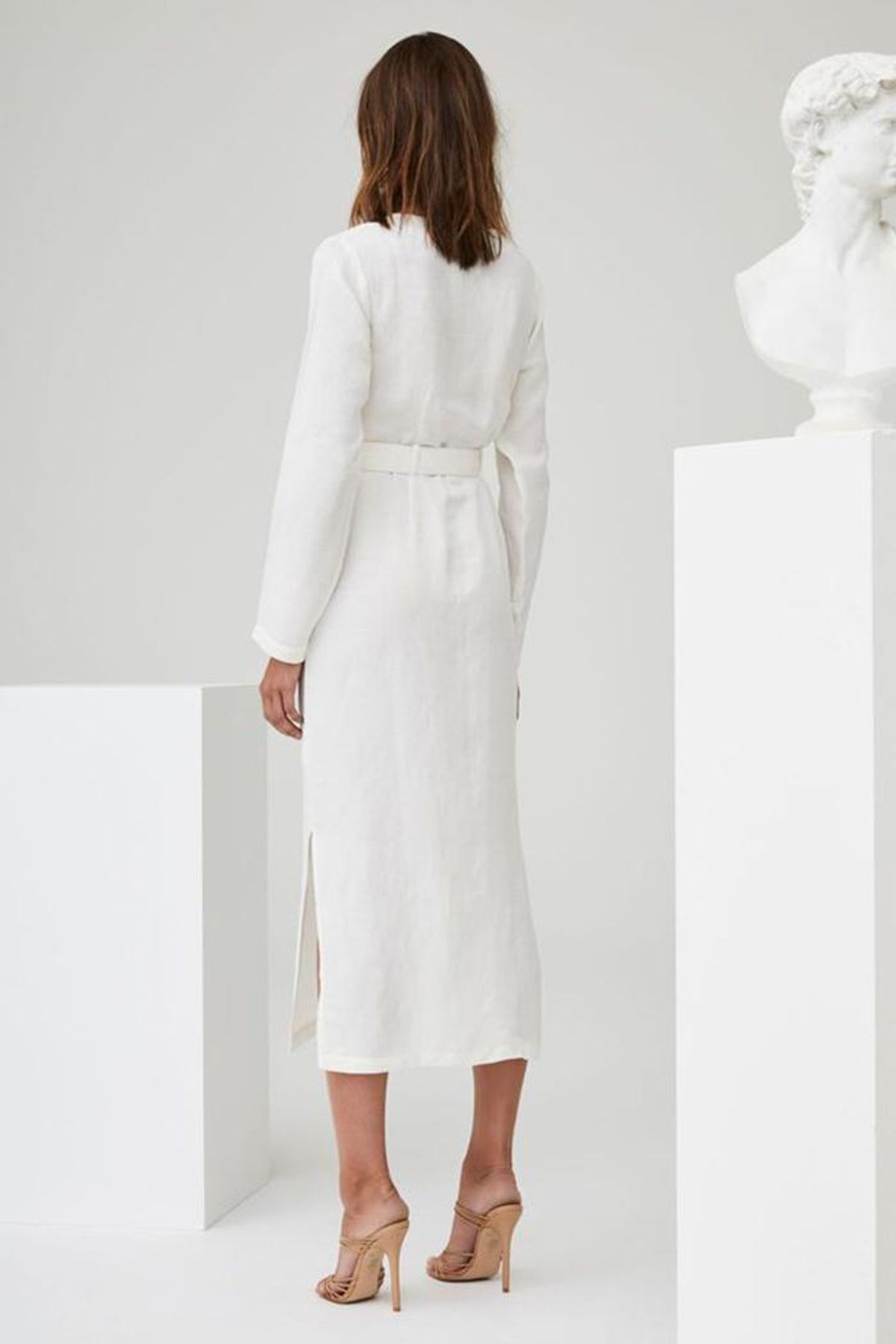 Sir The Label Emmanuel Midi Dress White | AU 10 - Image 3