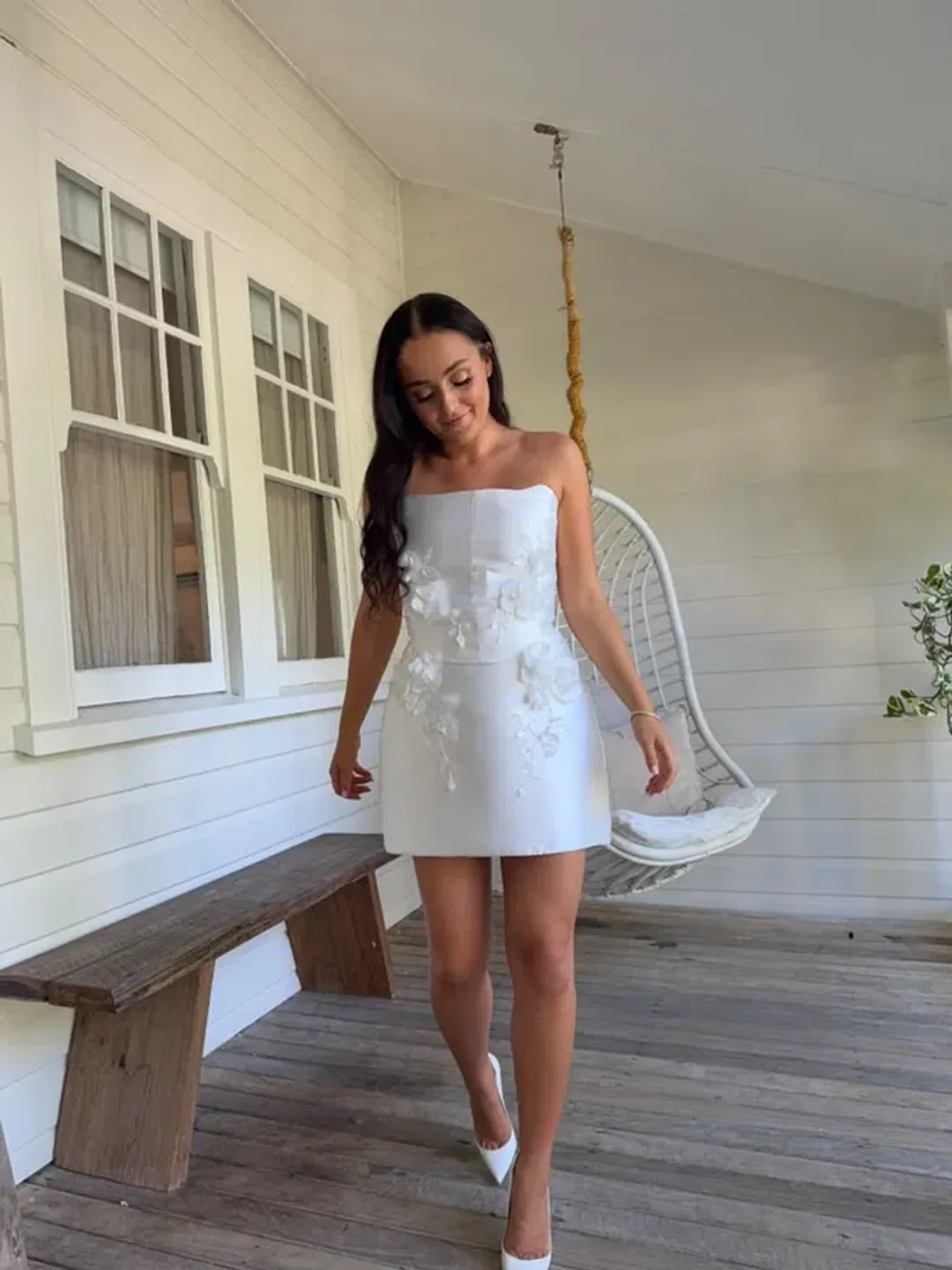 Siss Studio Daria Set White Size AU 8 for rent on The Volte - main image