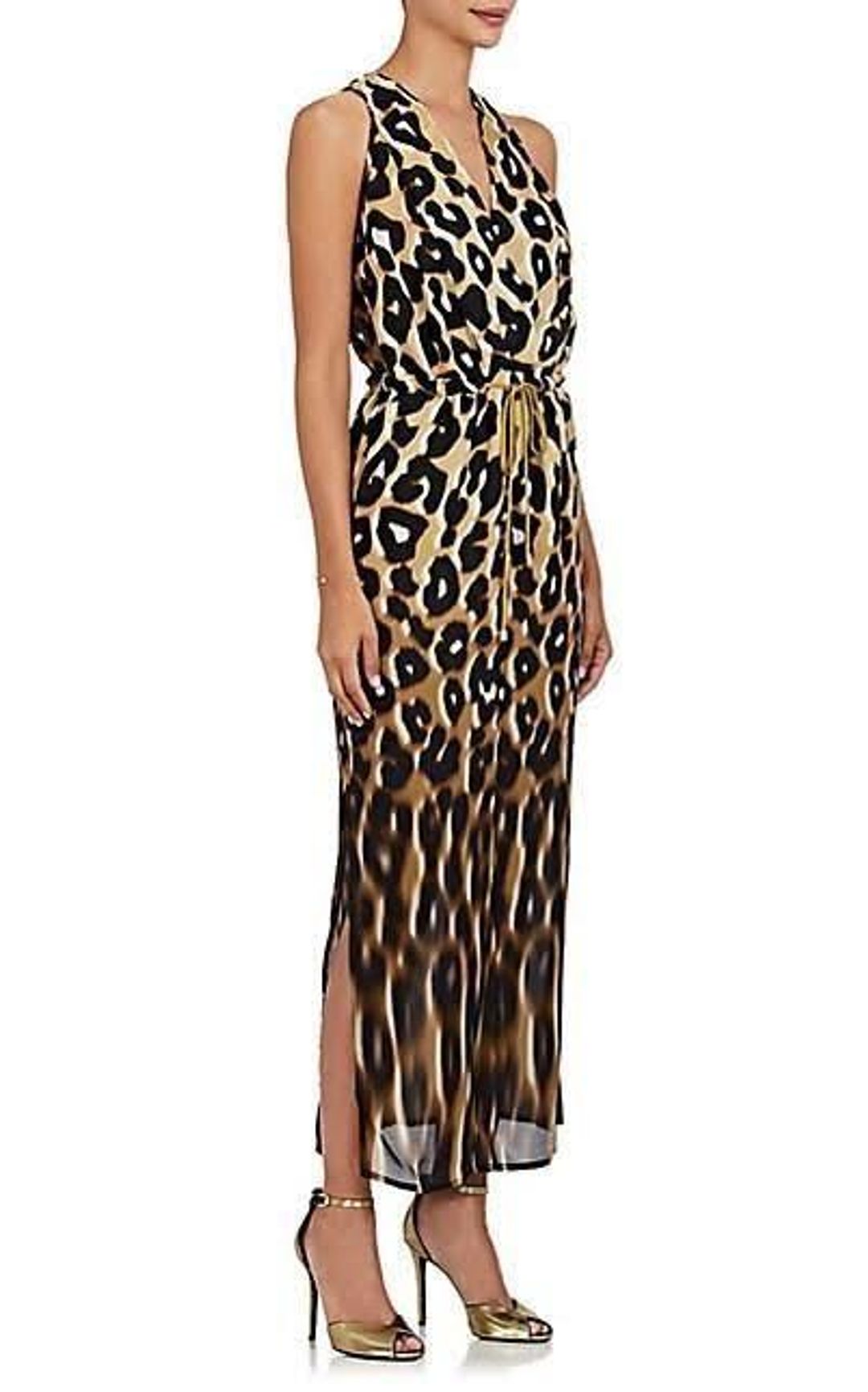Manning Cartell Born Free Animal Print Maxi Dress Size 10 for rent on The Volte - main image