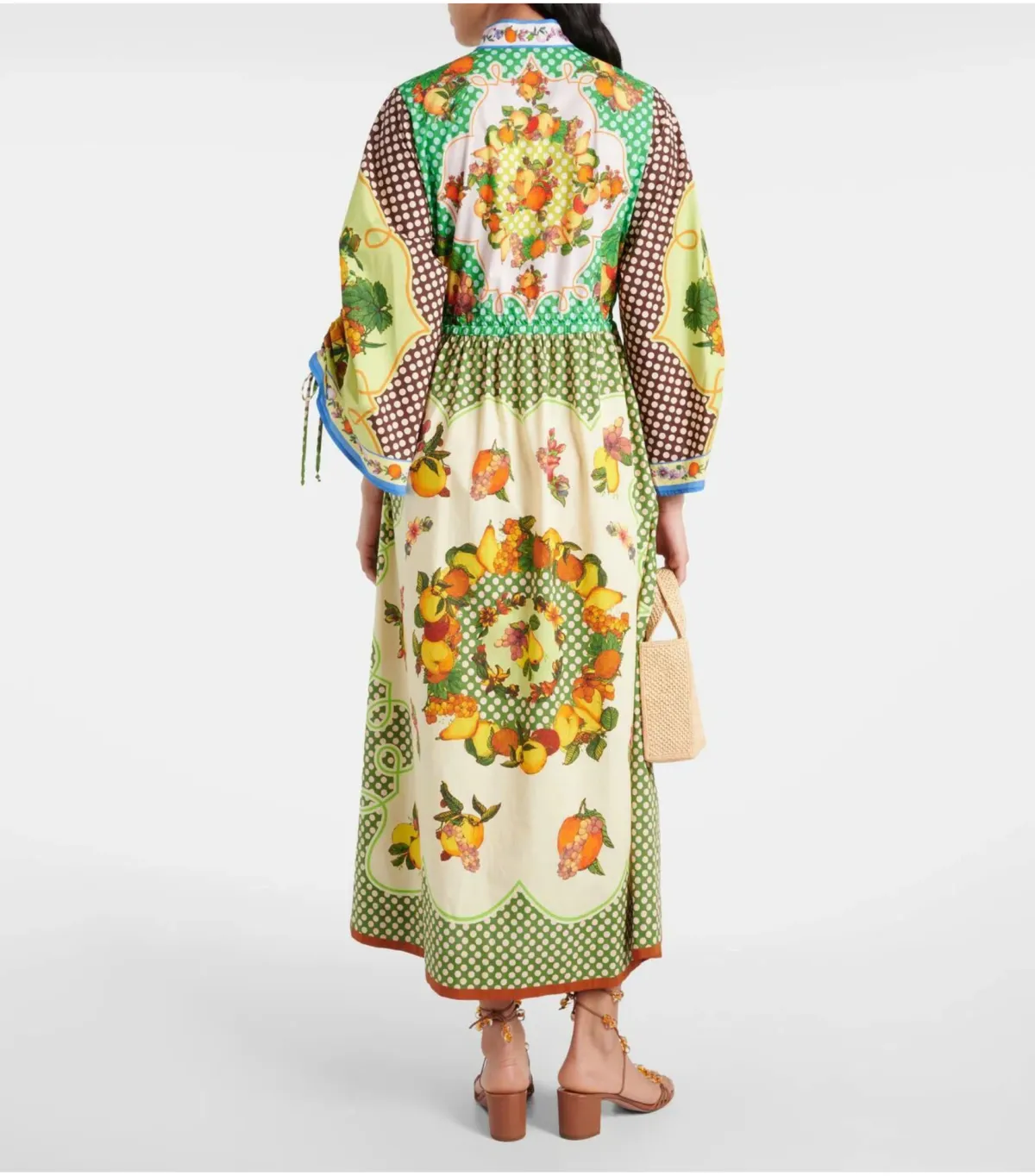 Alemais Lemonis Midi Shirt Dress Multi Size AU 14 - Image 5