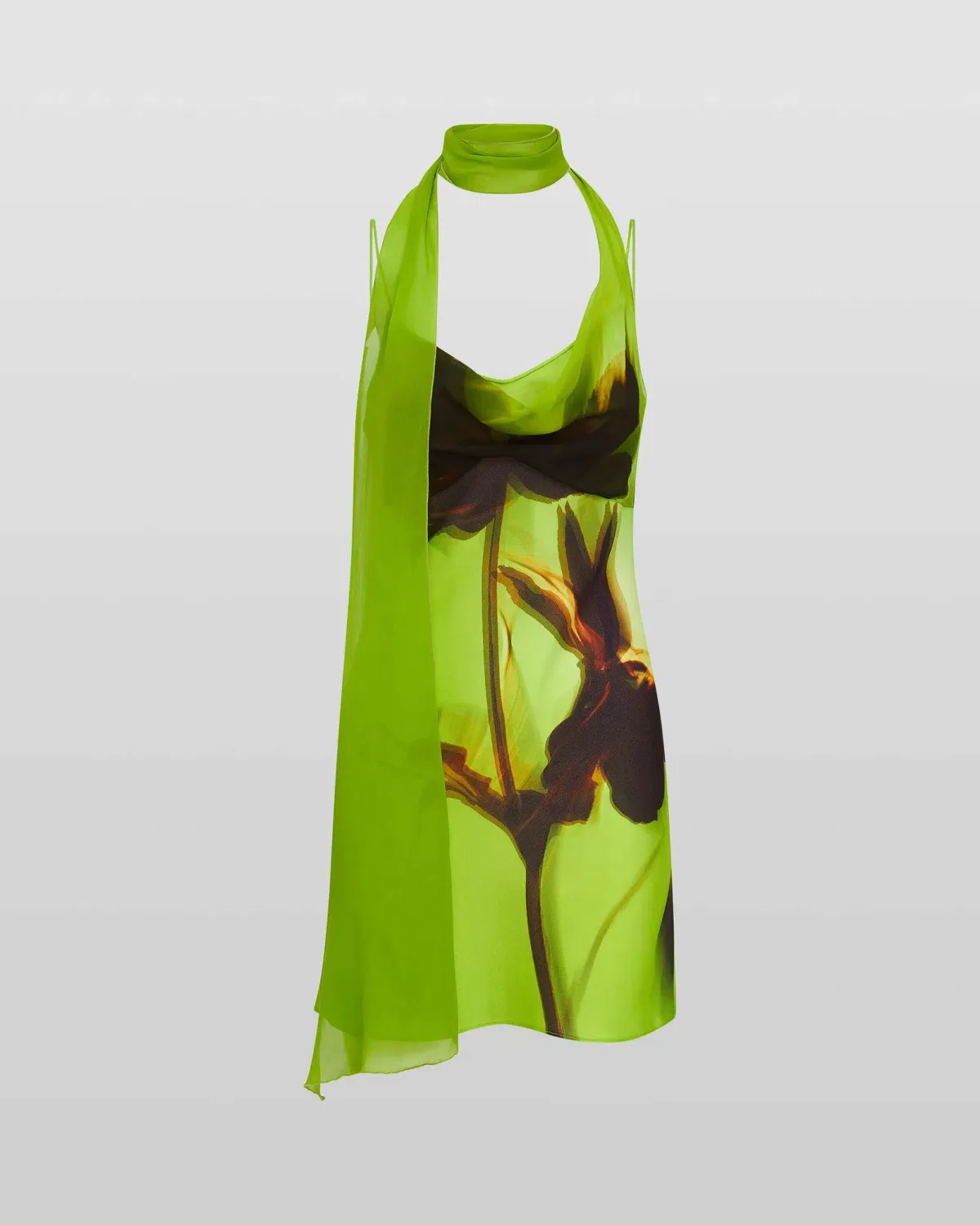 Rat & Boa Orisha Mini Dress Green Size M / AU 10 - Image 4