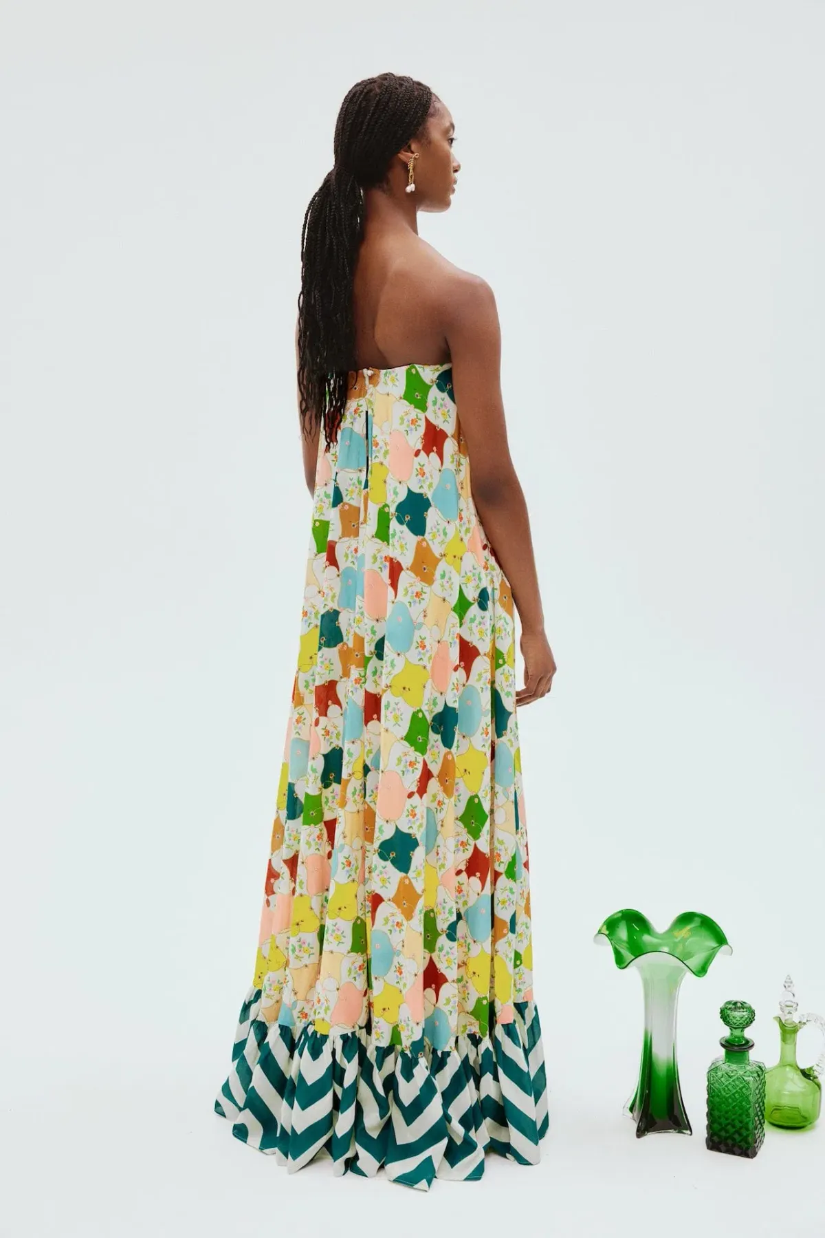 Alemais Everly Strapless Gown Multi Size 6 - Image 3