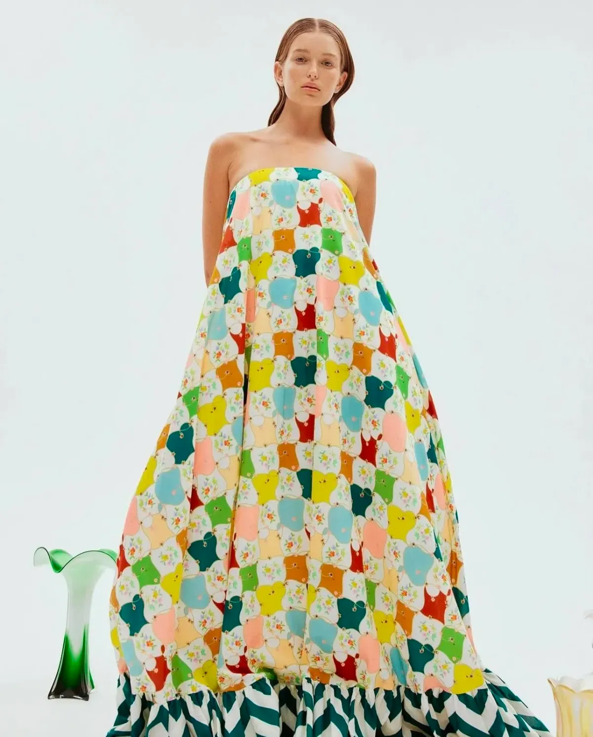 Alemais Everly Strapless Gown Multi Size 6 - Image 2