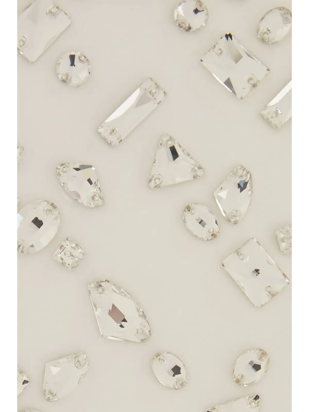 16Arlington Blaise Strapless Crystal Embellished Satin Mini Dress White Size 10 - Image 4