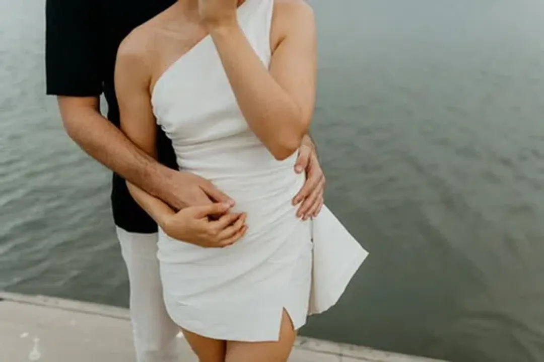 Rachel Gilbert Marco Mini Dress White Size 1 / AU 8 for rent on The Volte - main image