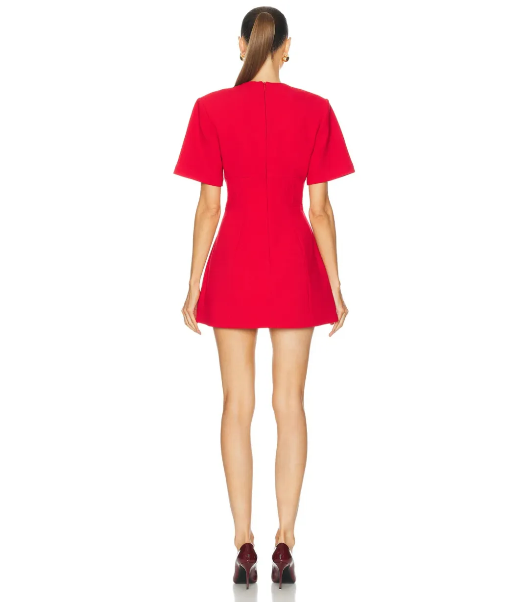 Rachel Gilbert Dover Mini Dress Red Size 1 / AU 8  for rent on The Volte - main image