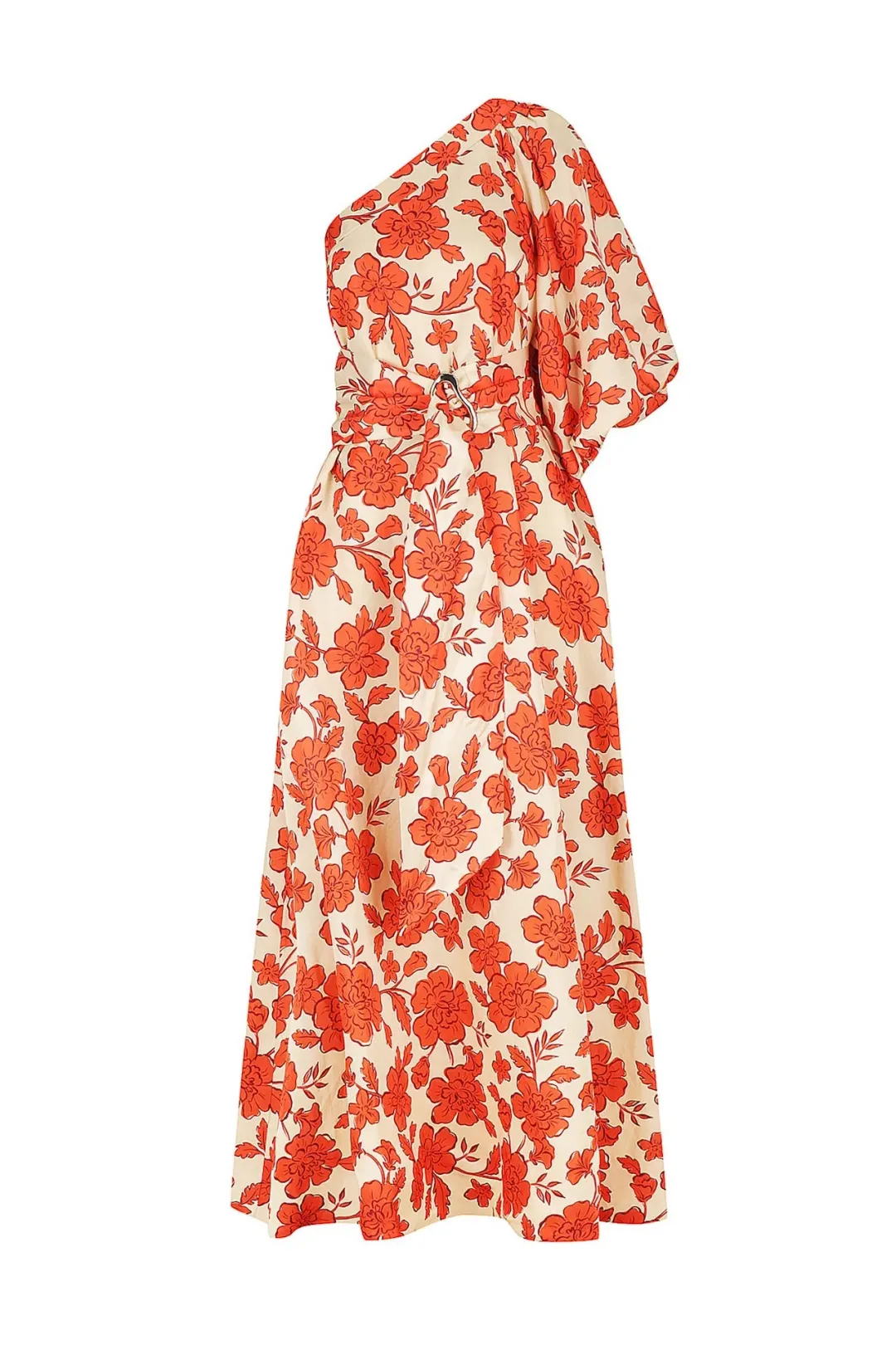 Hansen and Gretel Carmen One Shoulder Floral Maxi Dress Wild Flower Size M / AU 12 for rent on The Volte - main image