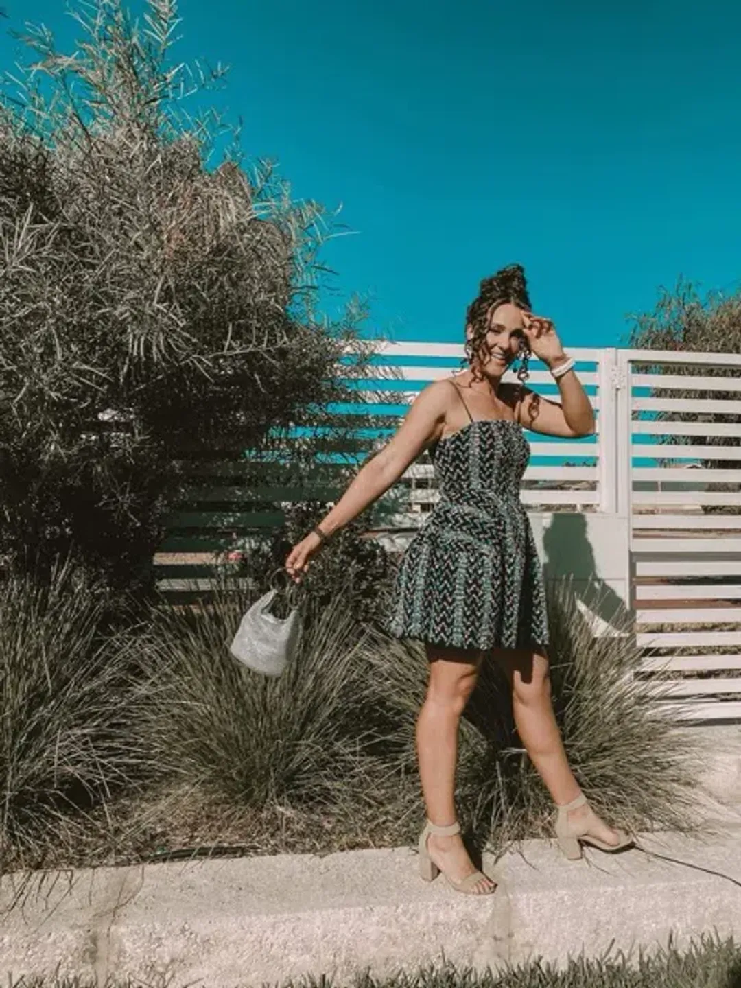 Elliatt Georgia Mini Dress in Multi Size S / AU 8 for rent on The Volte - main image