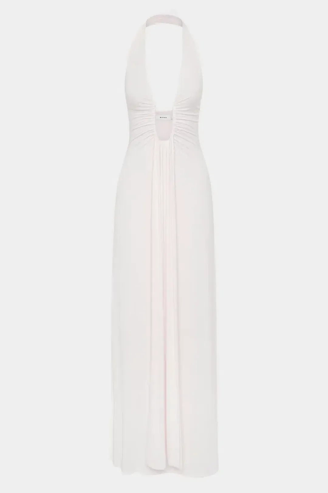 MISHA Jennifer Cupro Maxi Dress Ivory Size 4/XXS for rent on The Volte - main image