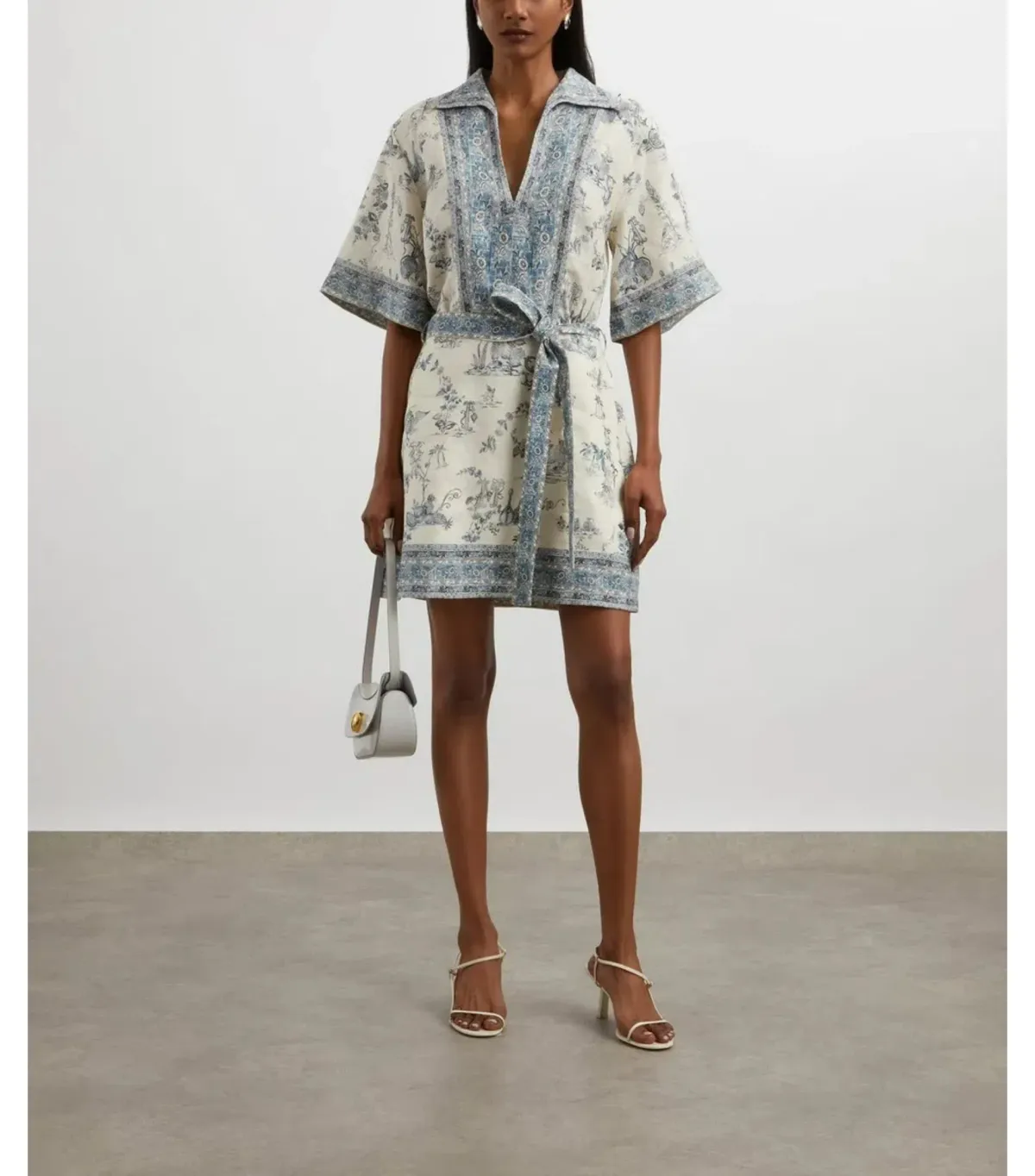 Alemais Casa Mini Dress Print Size AU 6 - Image 5