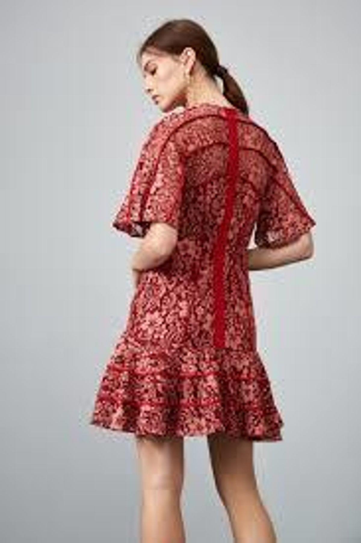 Dreamers Lace Mini Dress - Image 2