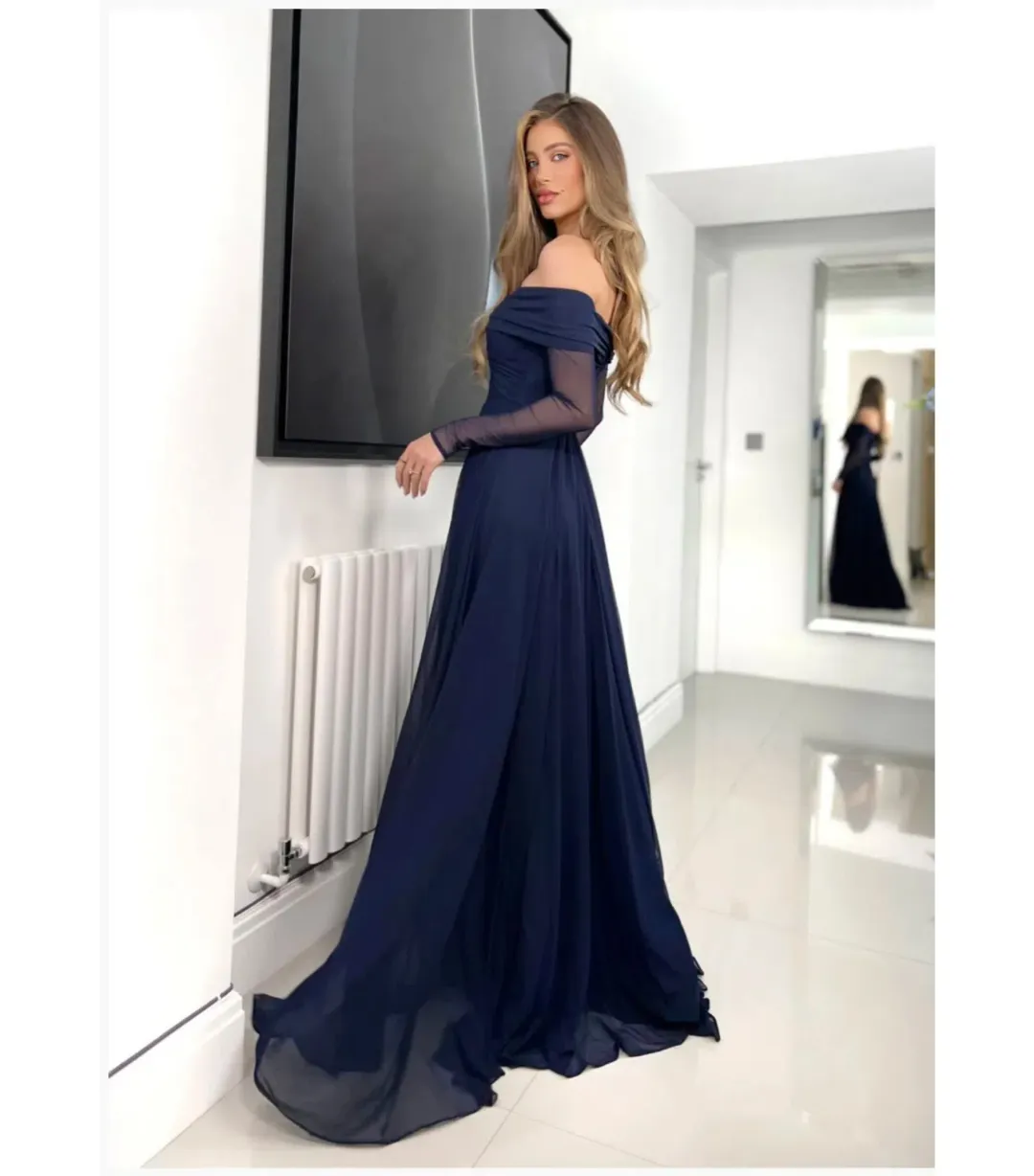 Jadore Mila JX6032 Gown Navy Size AU !4 for rent on The Volte - main image