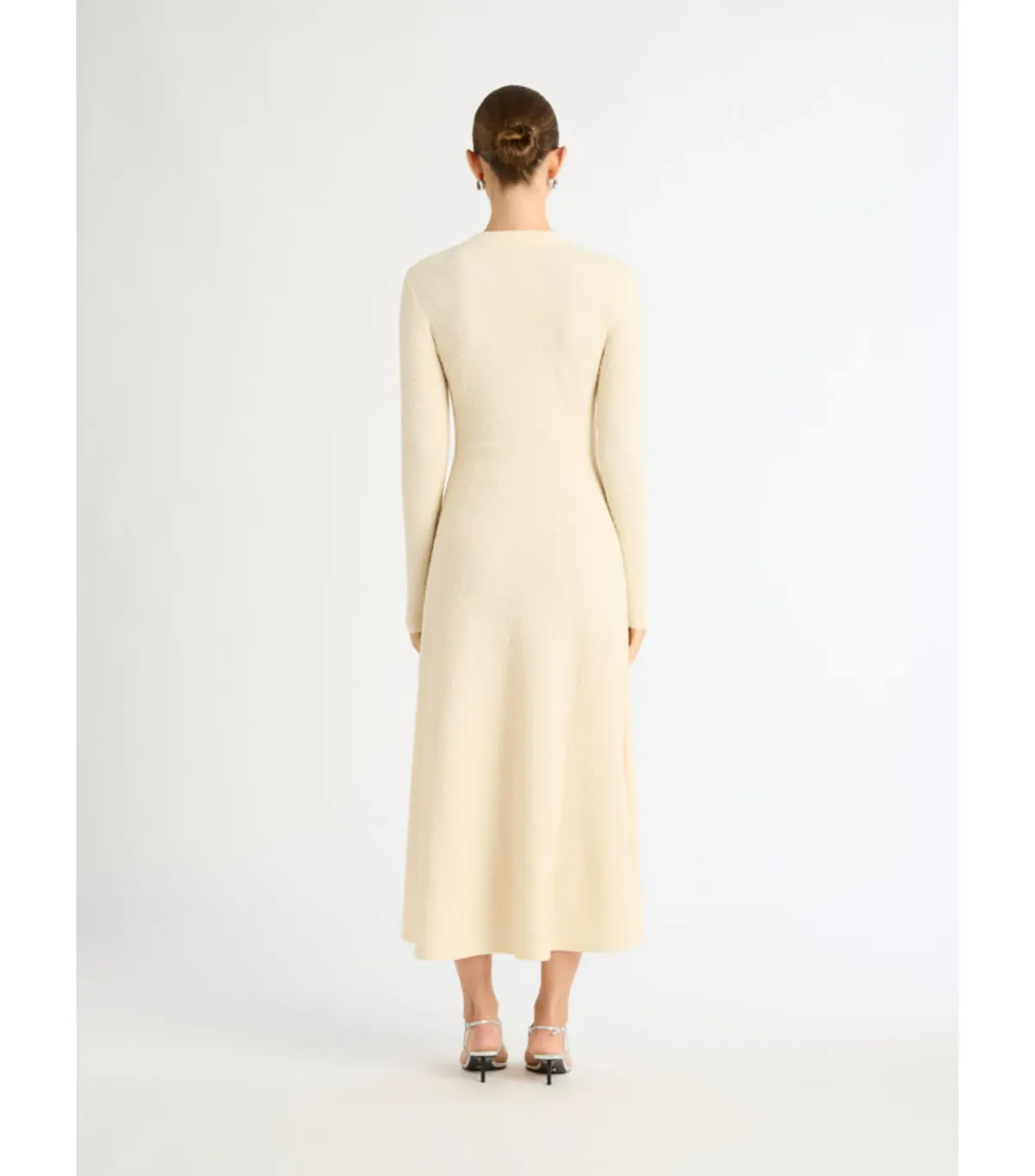 Sheike Surrender Midi Dress Neutral Size AU 10 - Image 3
