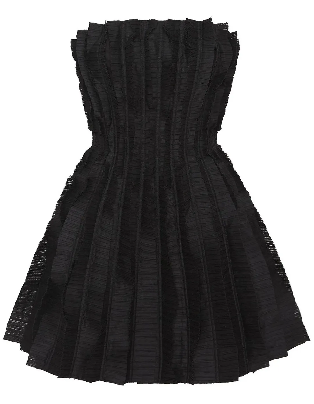Aje Hybrid Sleeveless Mini Dress Black Size 4 for rent on The Volte - main image